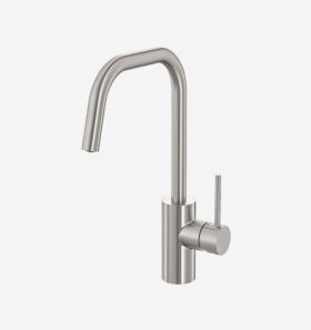 Aelmaren Kitchen Mixer Tap, Stainless Steel
