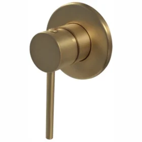 Tap Shower / Bath Mixer BluTide Neo Brushed Brass with Concealed Body