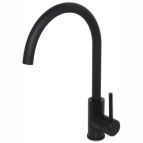 Tap Sink Mixer Deck Type BluTide Neo Black with Swivel Spout