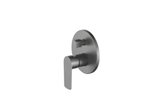 Cobra Seine Brushed Gun Grey - Tap Shower / Bath Diverter