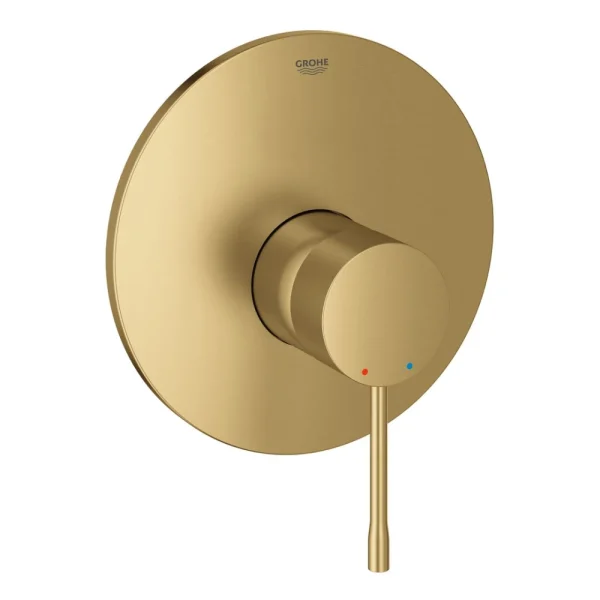 Grohe Essence Round Single Lever Brushed Cool Sunrise Gold Tap Shower / Bath Mixer