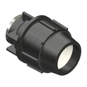 Adaptor HDPE Compression Straight Female 25mm x 3/4" BSP
