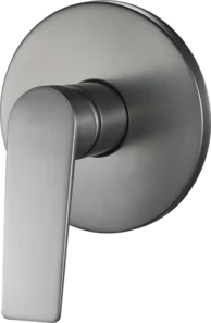 Meissen Vita Tap Shower / Bath Mixer Graphite with Concealed Body