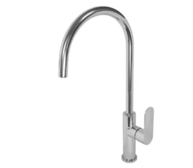 Tap Sink Mixer Deck Type BluTide Satin Single Lever Chrome