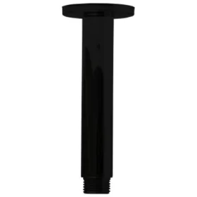 Shower Arm BluTide Vertical Round 300mm Black