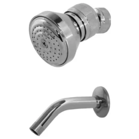 Shower Head BluTide Basic with Shower Arm Set Chrome