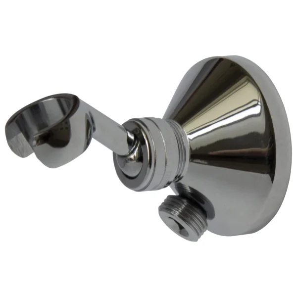 Outlet Shower BluTide with Swivel Bracket Round Chrome