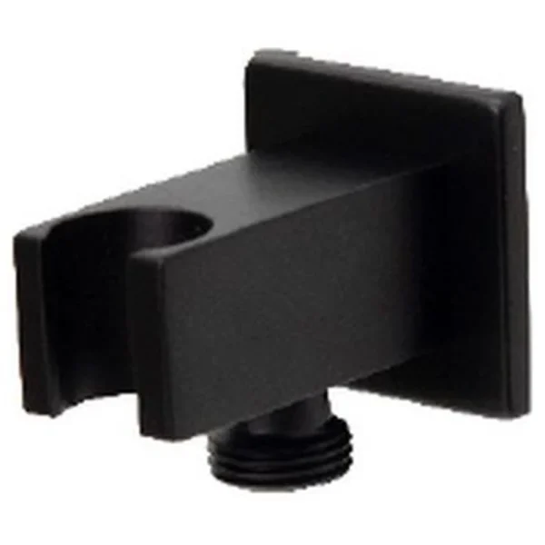 Outlet Shower BluTide with Bracket Square Black