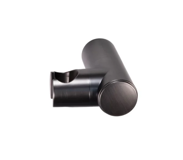 Bracket BluTide Round Wall Mounted for Hand Showers with Screws Gun metal