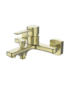Brushed-Brass-Bath-Mixer-Set BM22803BB
