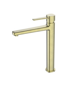 Brushed-Brass-High-Rise-Mixer BM22815BB