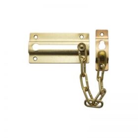 DOOR CHAIN CARDED BRASS