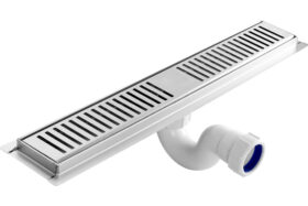 Shower Waste Channel 485 x 60mm stainless steel