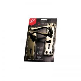 GEORGIAN LOCKSET SABS-ANTIQUE BRASS 6SQUARE