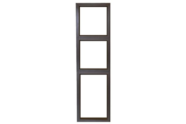 Bronze Aluminium Window PTT421 Sidelight