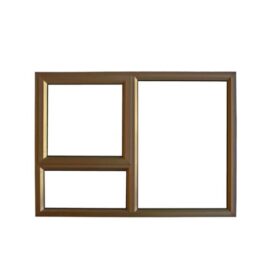 PT129 Bronze Aluminium Window 1200 x 900mm
