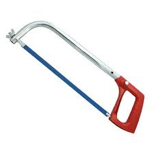 Adjustable hacksaw frame