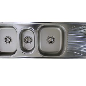 Double drop in Sink Square with middle washer