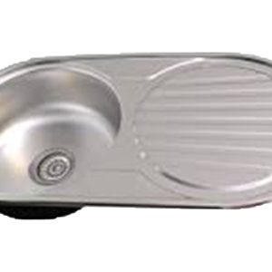 Single drop in Sink round