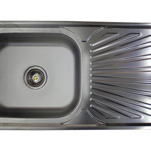 Single deep square drop in sink