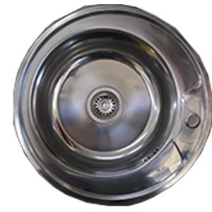 Single round drop in Sink