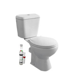 TOILET SET 4PCS TOP FLUSH