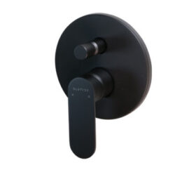 BluTide Concealed Diverter Mixer Tap Satin Black.