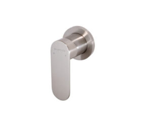BluTide Concealed Mixer Tap Satin Brushed Stainless Steel.