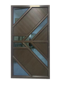 K120 Bronze Aluminium Pivot Door
