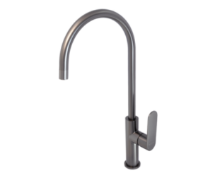 BluTide Sink Mixer Tap Satin Gunmetal.