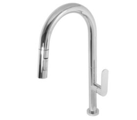 BluTide Spray Sink Mixer Tap Satin Chrome.