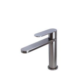 BluTide Std Basin Mixer Tap Satin Gunmetal.