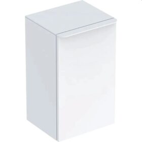 Bathroom Furniture Cabinet Geberit Smyle Square 326mm (L) x 360mm (W) x 600mm (H) with Door White High Gloss