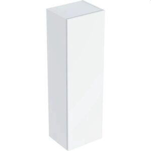 Bathroom Furniture Cabinet Geberit Smyle Square 299mm (L) x 360mm (W) x 1180mm (H) with Door White High Gloss