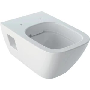 Toilet Wall-Hung Geberit Selnova Square Premium Rimfree 540mm White (Pan Only)