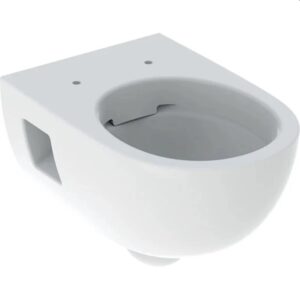 Toilet Wall-Hung Geberit Selnova Semi-Shrouded Rimfree White (Pan Only)