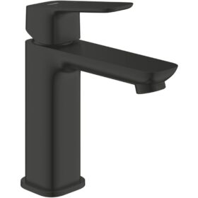 Tap Basin Mixer Standard Grohe Cubeo Single Lever M-Size Matte Black
