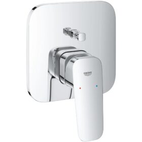 Tap Shower/Bath Diverter Mixer Concealed Grohe Cubeo Single Lever Trim Set Chrome