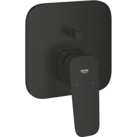 Tap Shower/Bath Diverter Mixer Concealed Grohe Cubeo Single Lever Trim Set Matte Black