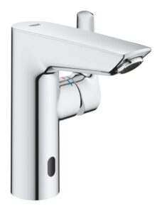 Tap Electronic Grohe New EuroSmart Single Lever M-Size 2-in1 Hybrid with Touchless or Manual Operation Chrome 1/2"